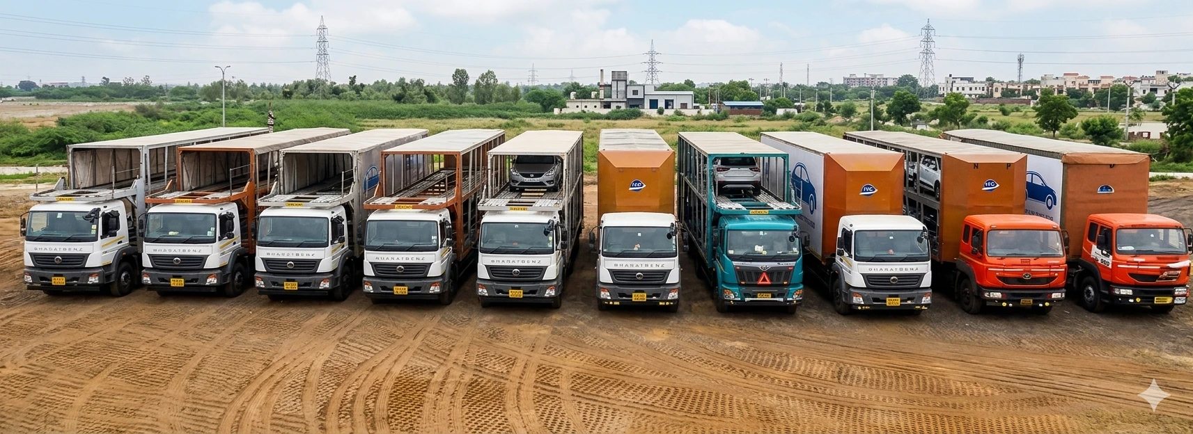 DTDC Packers & Movers moving truck
